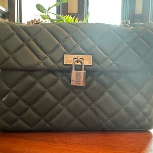 Kurt Geiger Quilted Black Crossbody Bag